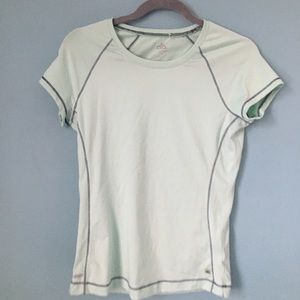 Light Blue Short Sleeve Workout M